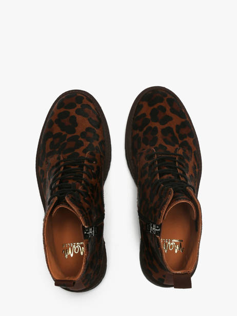 Stadsschoenen Uit Leder Mam'zelle Bruin women CSGOZ41 ander zicht 4